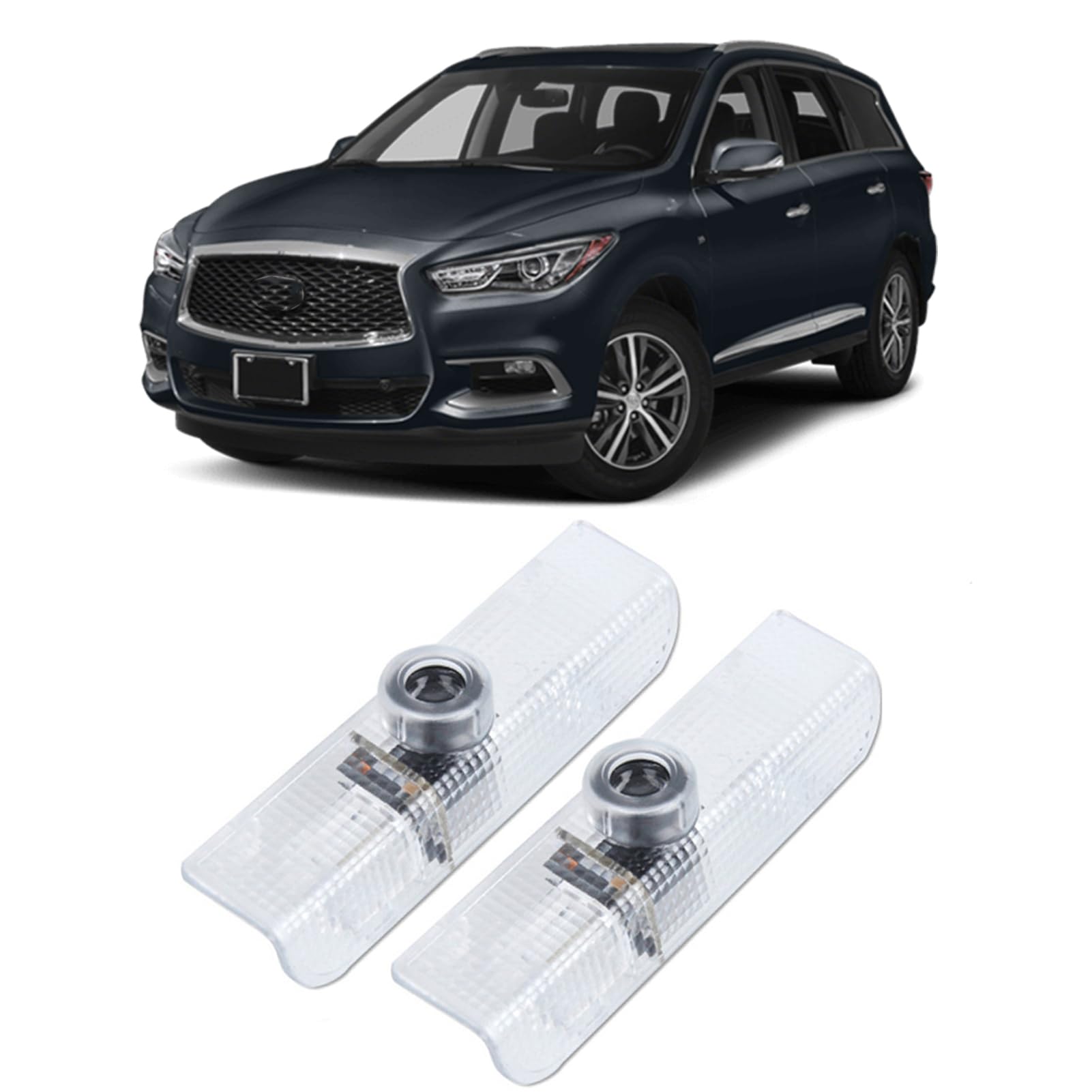 Amazon.com: Jfsotls Never Fade Car LED Door Logo Projector Ghost